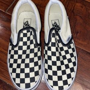 Kids Checkered Vans
